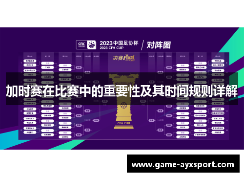加时赛在比赛中的重要性及其时间规则详解